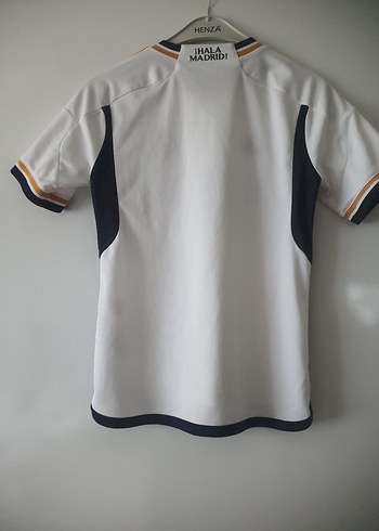 11/12 Yaş Erkek Beyaz Real Madrid Spor Forması - Görsel 3