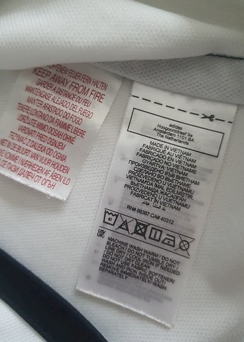 11/12 Yaş Erkek Beyaz Real Madrid Spor Forması - Görsel 5