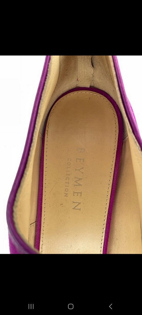 Beymen Collection Pembe Süet Kadın Platform Topuklu Ayakkabı - Görsel 4