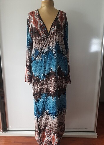 Kruvaze Bağlamali Elbise