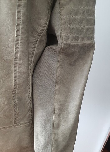 xl Beden camel Renk C&A vegan deri ceket