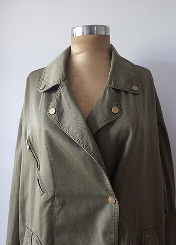 Yesil Parka tipi Mont - Görsel 3