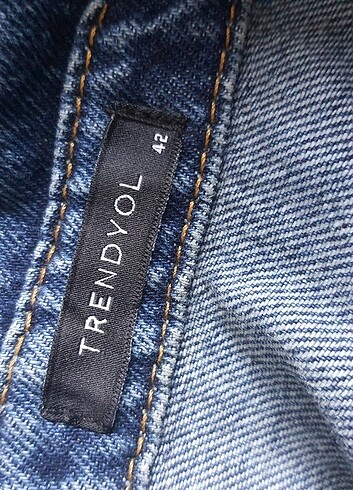 xl Beden Trendyol kot tulum