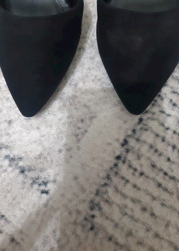 Siyah nubuk Stiletto - Görsel 4