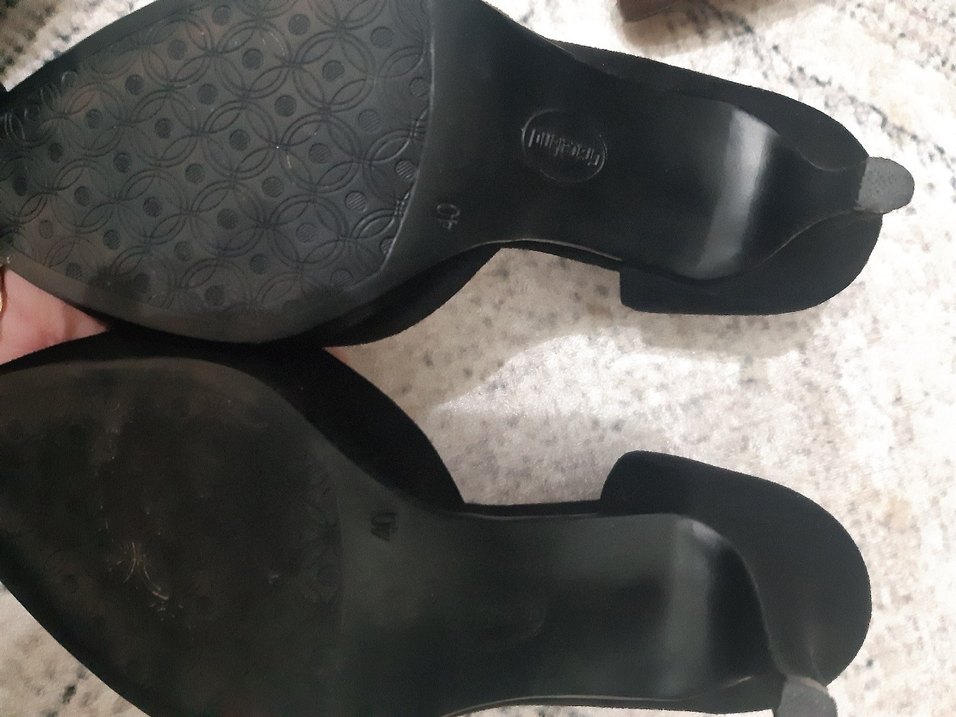 Siyah nubuk Stiletto - Görsel 3