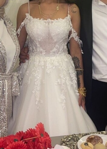 s Beden A kesim helen model gelinlik