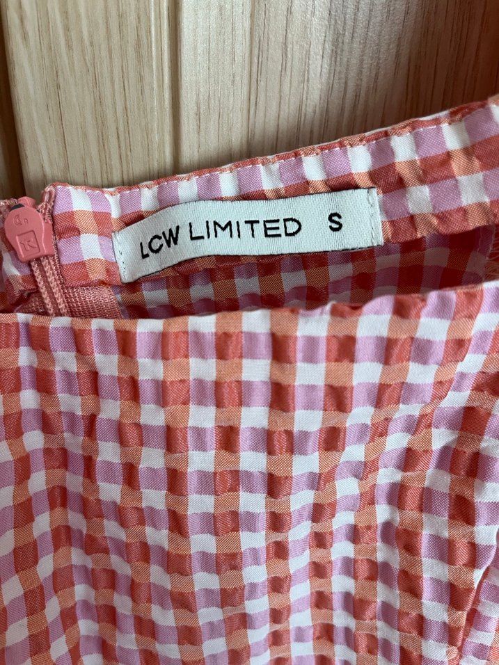 LCW Kırmızı Pötikareli Mini Elbise - Görsel 2