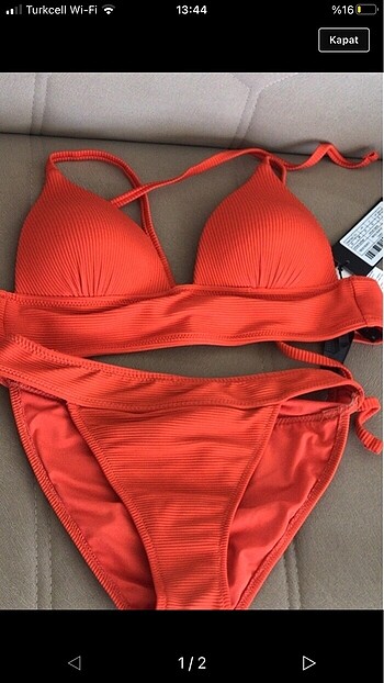 Milla bikini üstü