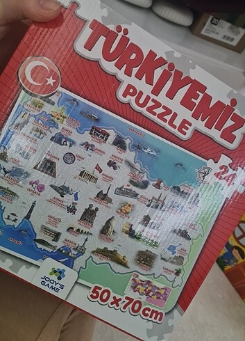 Türkiye yer puzzle