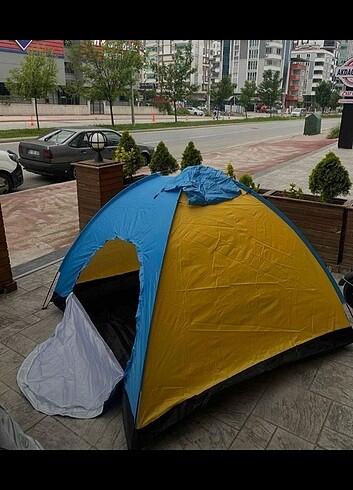 Quechua 4 kişilik büyük boy çadır