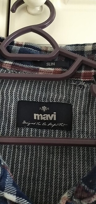 xl Beden Mavi kareli gömlek