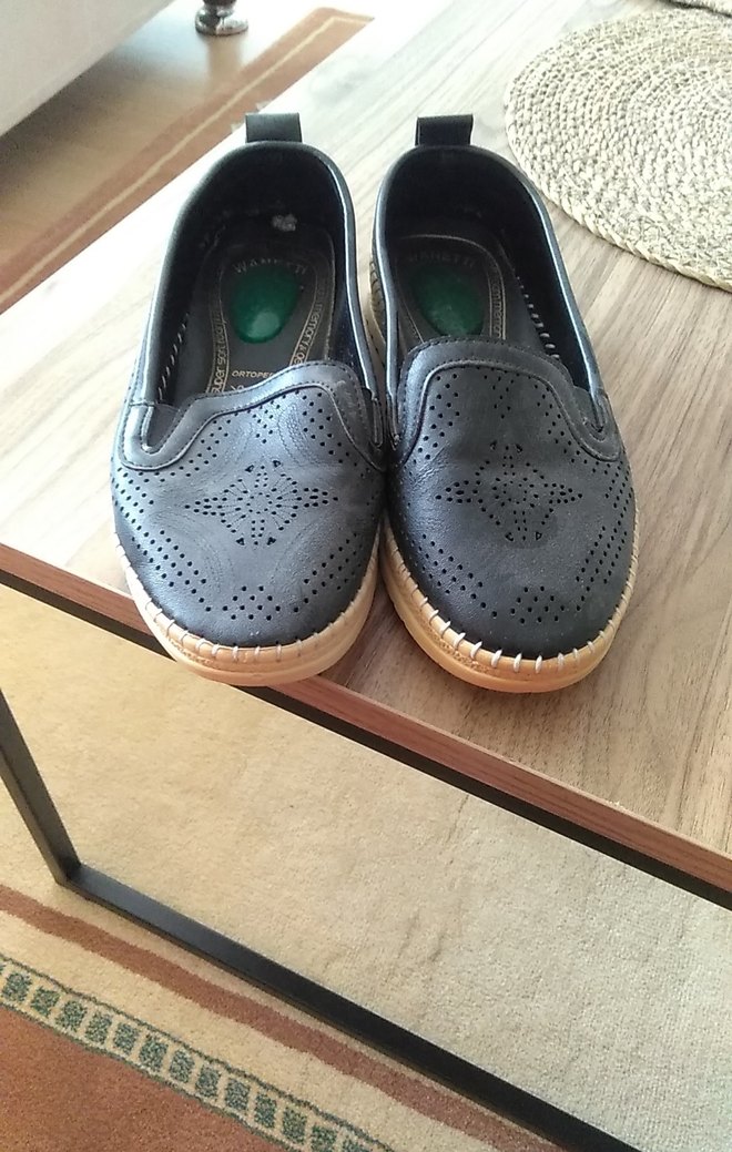 Siyah Dolgu Topuklu Kadın Espadril - Görsel 2