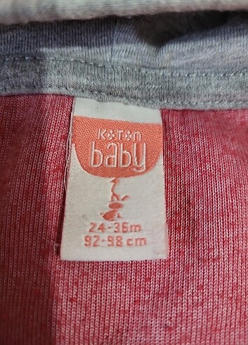 24-36 Ay Beden Kadife kapşonlu 