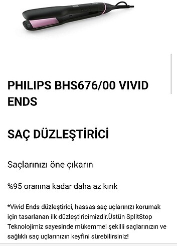 Saç düzleştirici 