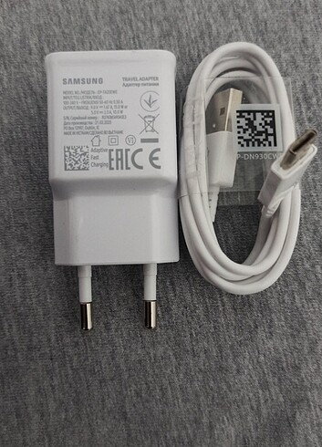 Orijinal samsung typce şarj aleti 