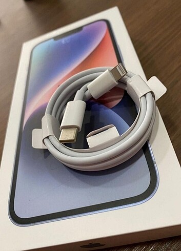 Orijinal iPhone typce hızlı şarj kablosu 