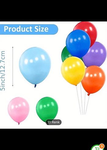 Sarı Renkli Parti Balonları - Görsel 4