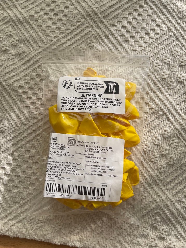 Sarı Renkli Parti Balonları - Görsel 2