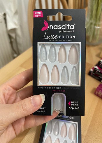 Nascita Luxe Edition Bej Takma Tırnak 24'lü - Görsel 4