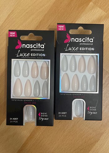 Nascita Luxe Edition Bej Takma Tırnak 24'lü - Görsel 2