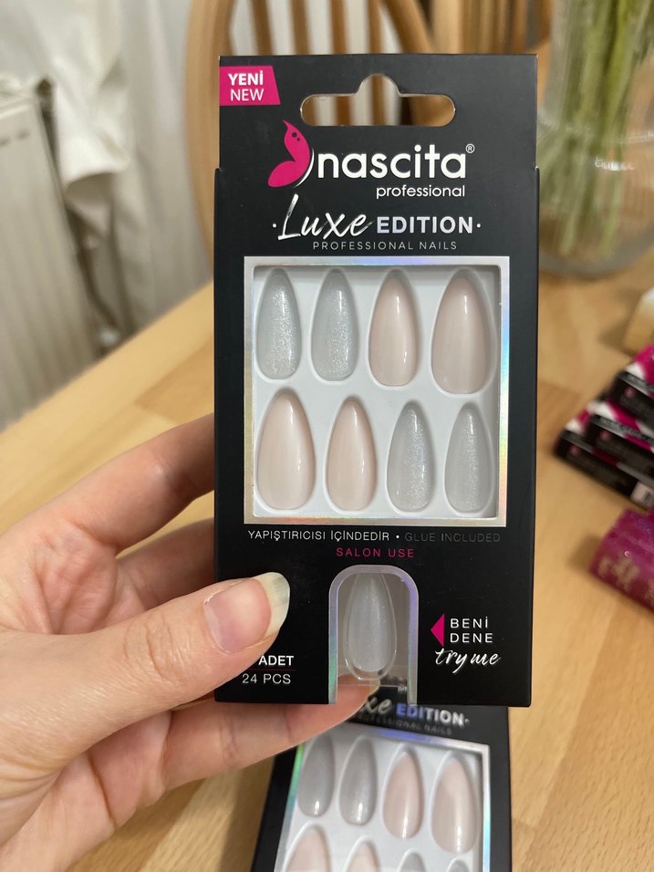 Nascita Luxe Edition Bej Takma Tırnak 24'lü - Görsel 4