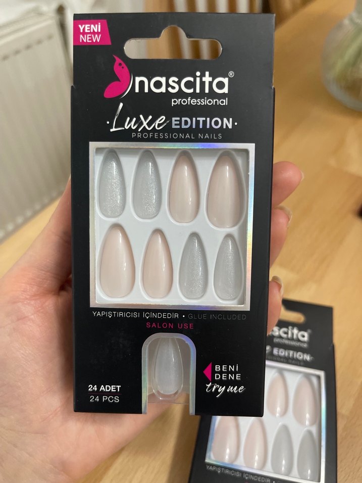 Nascita Luxe Edition Bej Takma Tırnak 24'lü - Görsel 3