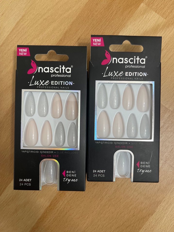 Nascita Luxe Edition Bej Takma Tırnak 24'lü - Görsel 2