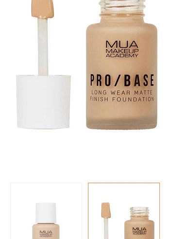 MUA Pro Base Mat Fondöten - 144 Beige - Görsel 2