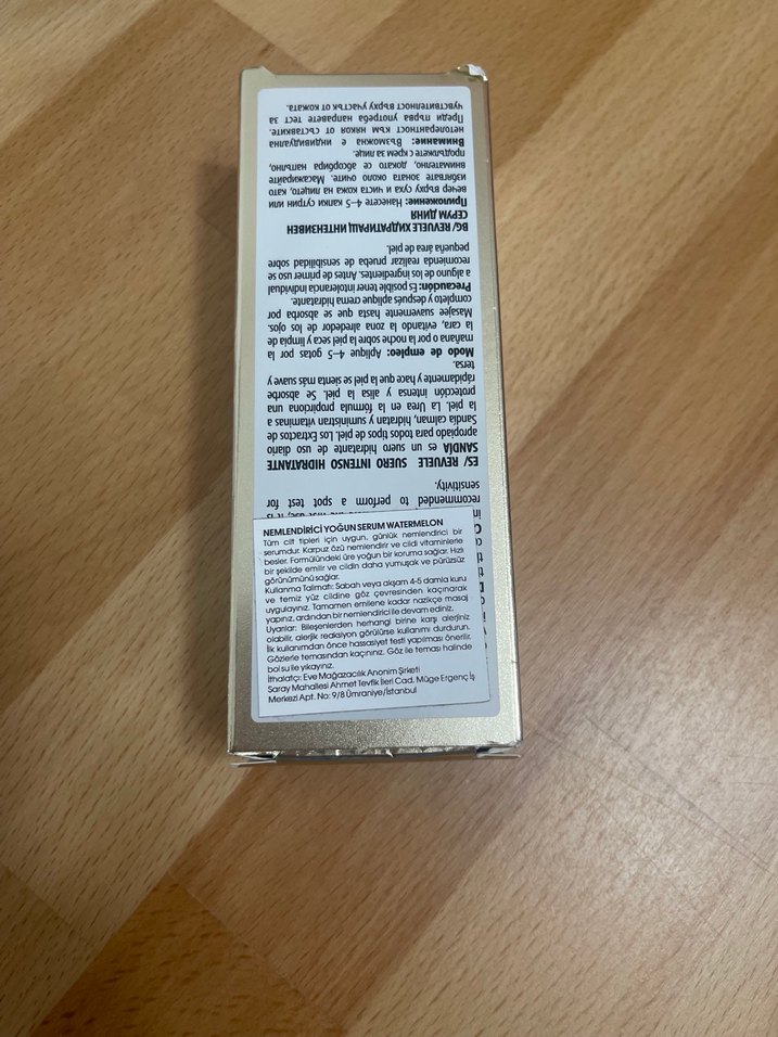 Revuele Karpuz Özlü Yoğun Nemlendirici Serum 20ml - Görsel 5