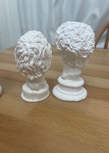 Beyaz Klasik Heykel Figürleri - Görsel 3