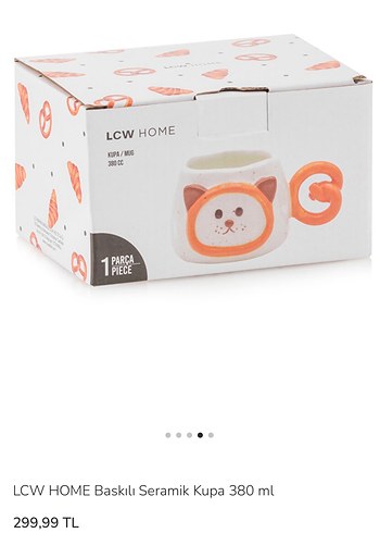 LCW HOME Baskılı Seramik Kupa 380 ml - Görsel 2