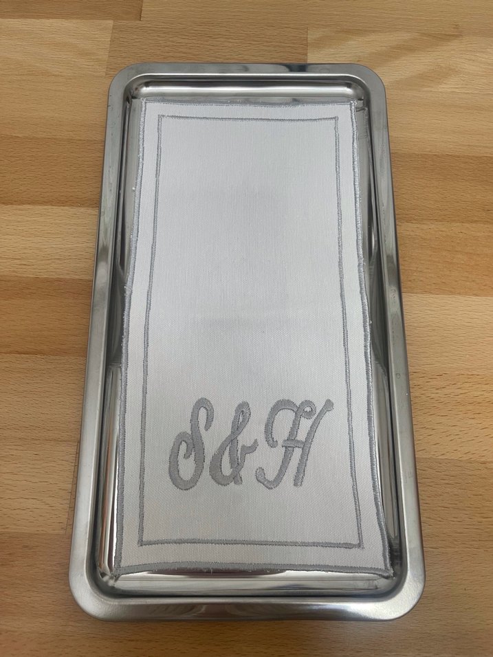 Söz & Nişan  tepsisi söz mendili tepsi örtüsü - Görsel 4