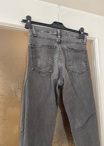 Trendyol & Milla Gri Regular Kadın Jean