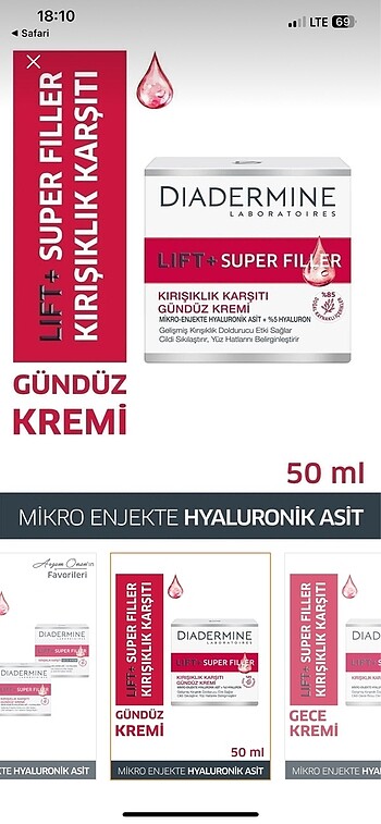Diadermine lıft+superfıller gündüz kremi 50 ml - Görsel 5