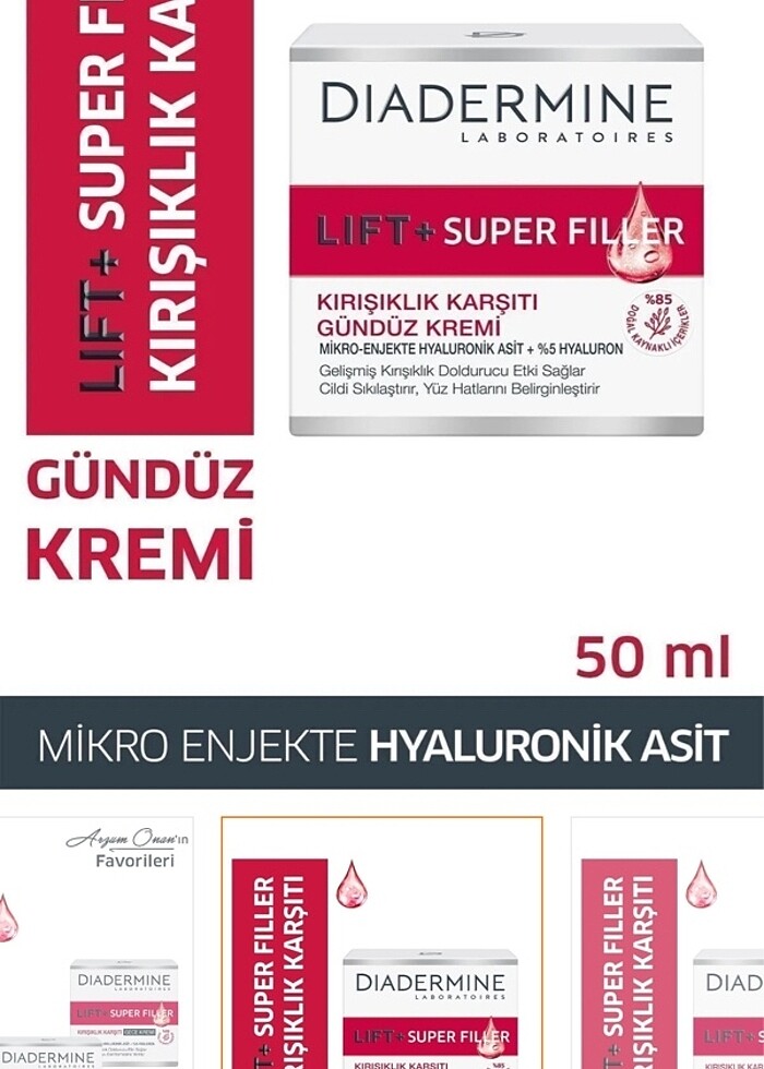 Diadermine lıft+superfıller gündüz kremi 50 ml - Görsel 5