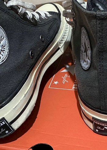 37,5 Beden Siyah Converse Chuck 70