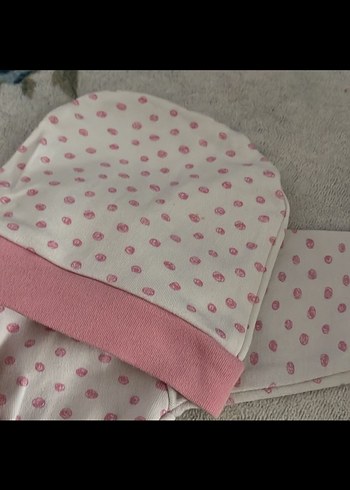 Dantel Detaylı Pembe Bebek Hastane Kıyafeti - Görsel 7