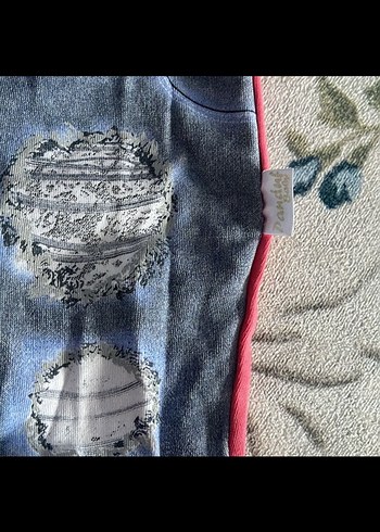 Renkli Baskılı Pembe Kız Bebek Tulum - Görsel 2