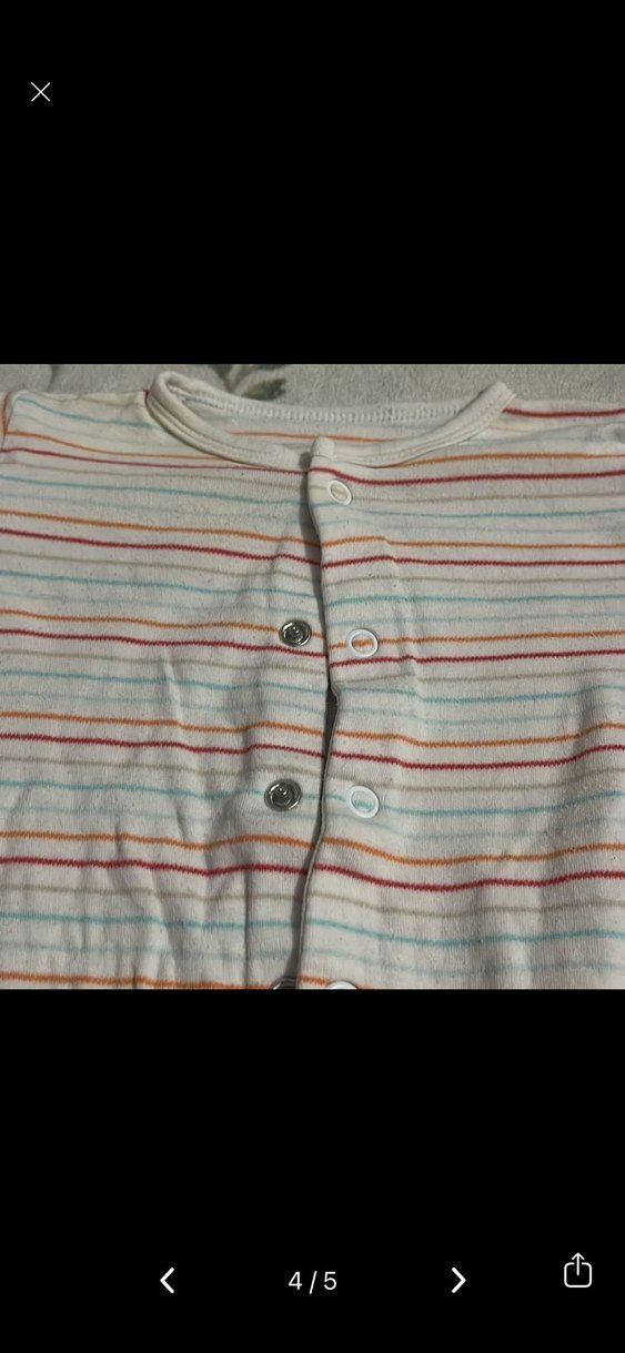 Uzun Kollu Çok Renkli Bebek Tulum - Görsel 3