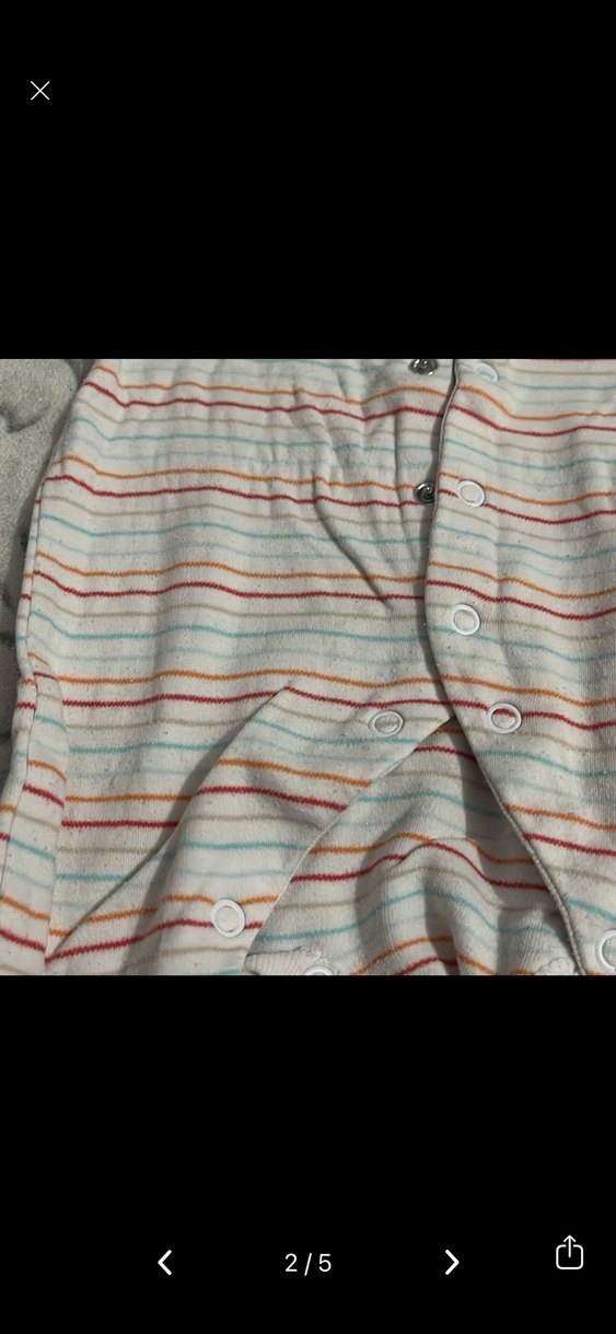 Uzun Kollu Çok Renkli Bebek Tulum - Görsel 2