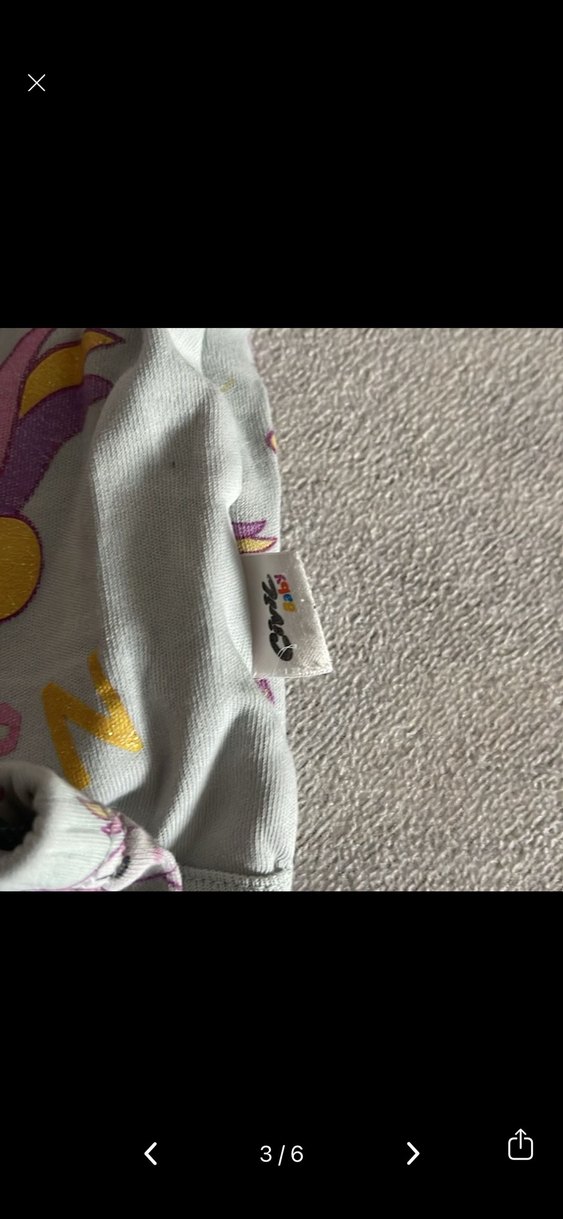 Unicorn Baskılı Gri Bebek Kız Takımı - Görsel 3