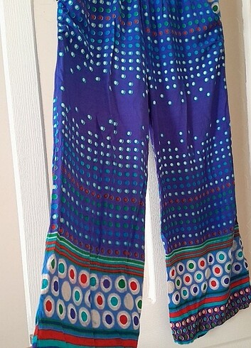 l Beden Beli lastikli rahat pantolon