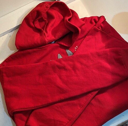 m Beden Kırmızı sweatshirt