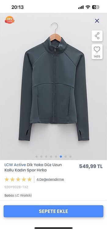 LC Waikiki spor hırka