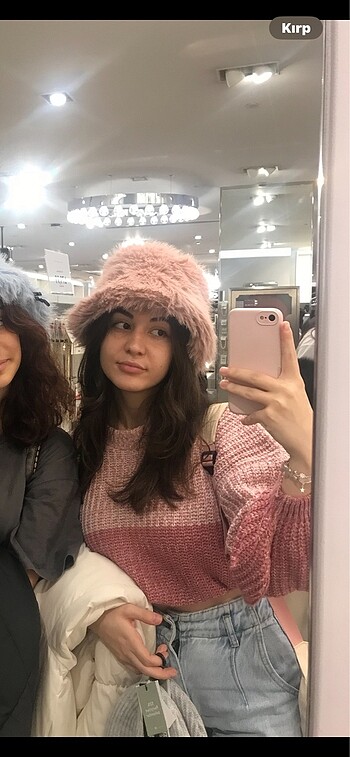 s Beden pembe Renk Kazak