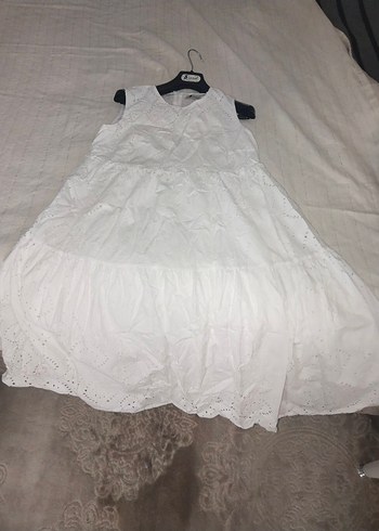 Kolsuz Beyaz Kız Bluzu, Fırfırlı, Salaş Kesim - Görsel 5