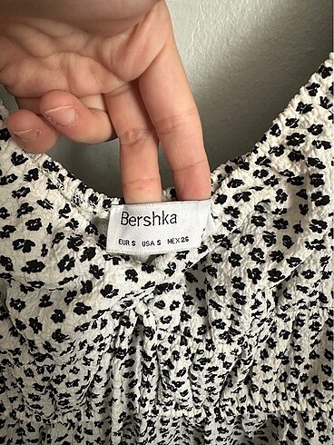 Bershka bershka desenli elbise