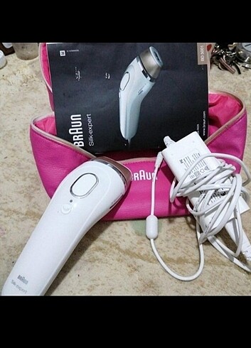 Braun silk expert lazer epilasyon aleti 
