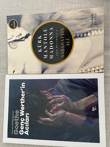 Kürk mantolu madonna / Genç werther'in acıları kitap