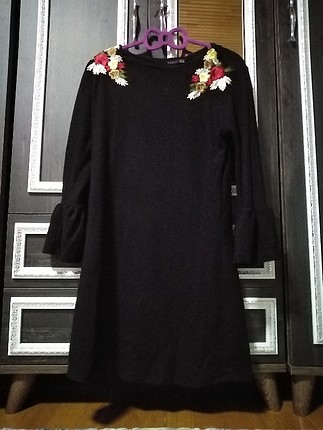 siyah tunik elbise 